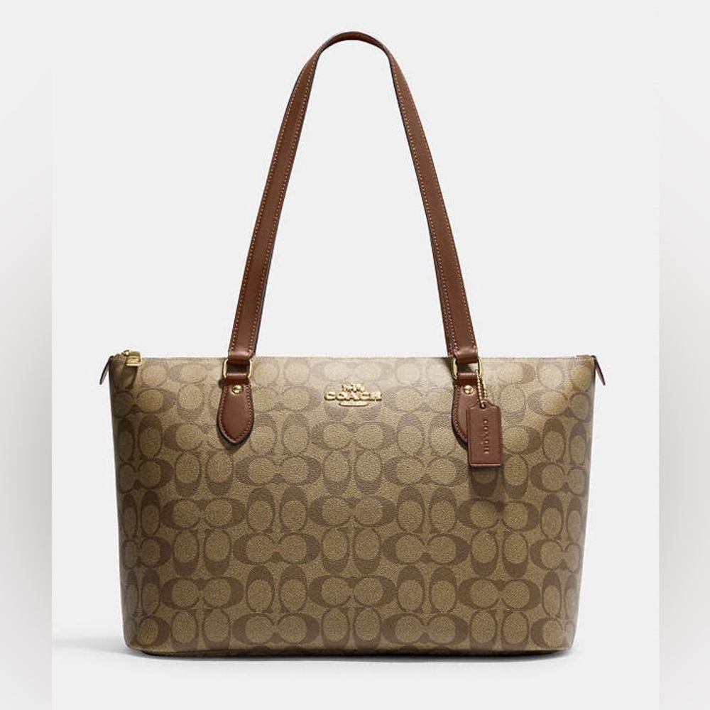 Gallery Tote Bag In Signature Canvas